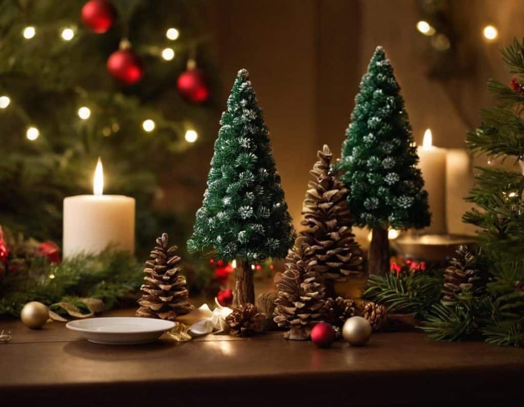 Mini Tree Forest Table Display