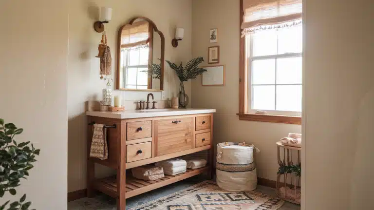 My 21 Boho Style Bathroom Vanity Design List to Choose From