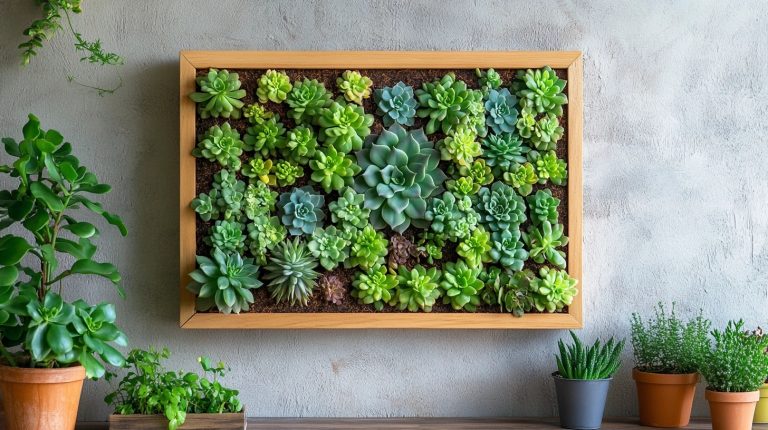 My DIY Succulent Wall Planter