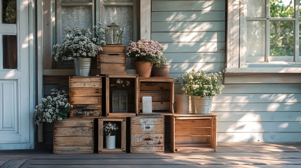 Rustic Wooden Crates