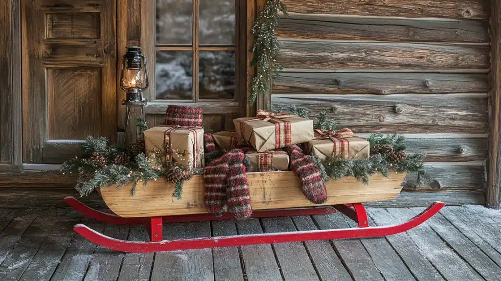 Styling with a Vintage Sled