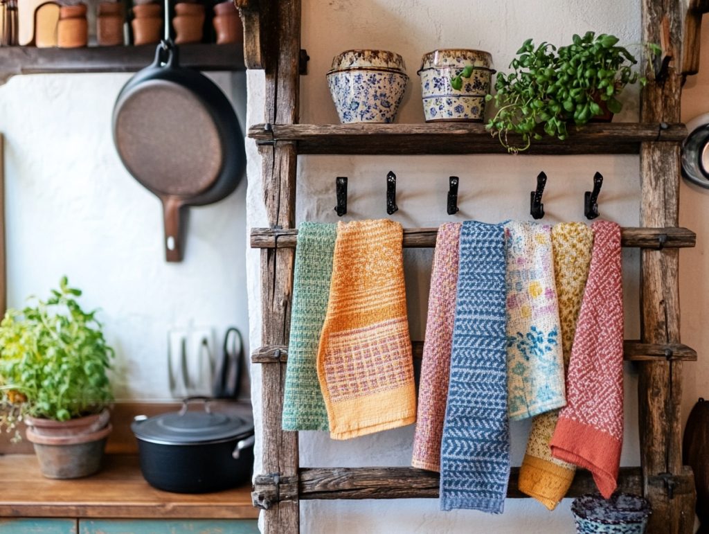 Tea Towel Display