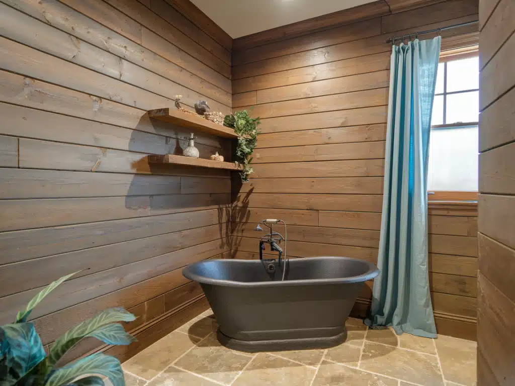 Tips for Horizontal Shiplap in Your Bathroom