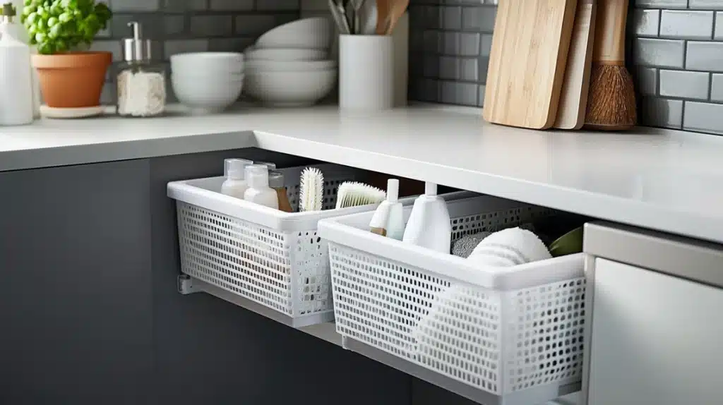 Under-Sink Sliding Organizers