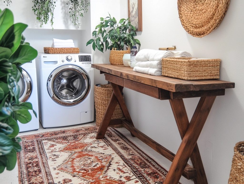 Use a Wooden Folding Table