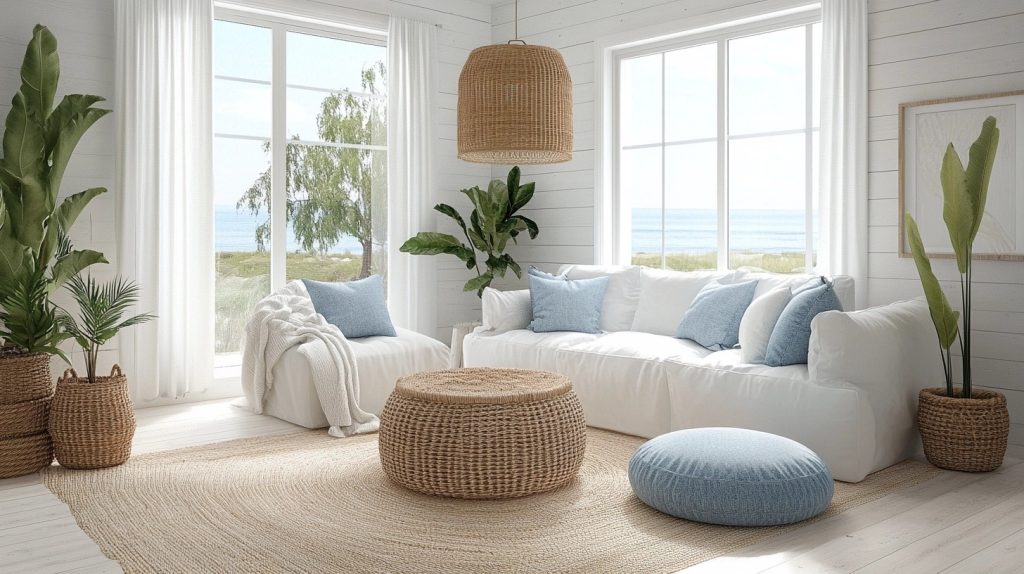 White Coastal Shiplap