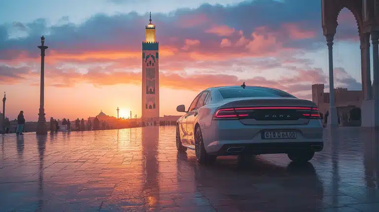 Traveling On Rental Car at Morocco's Destinations