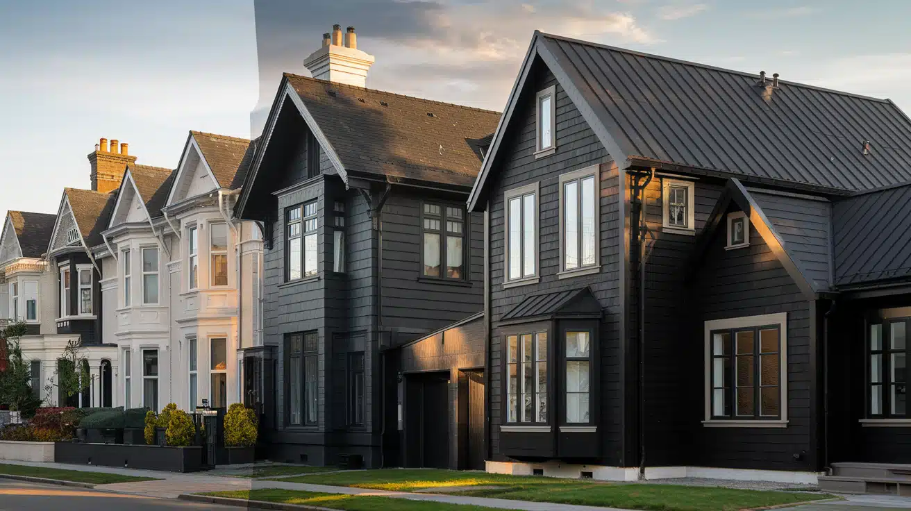 Black Painted Houses: From Classic To Modern Styles