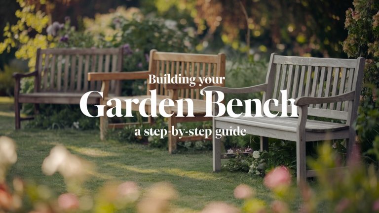 Building Your Outdoor Bench