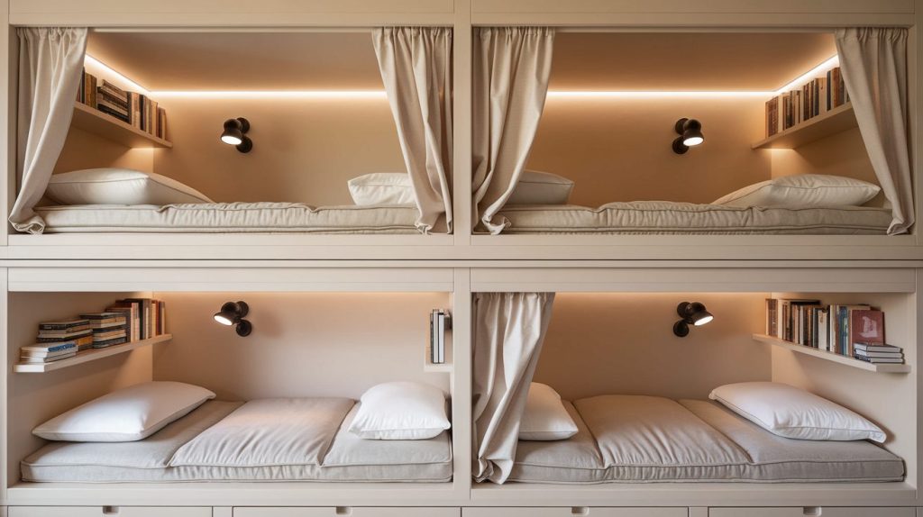 Bunks with Reading Nooks