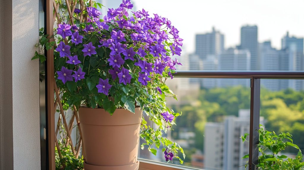 Clematis Climbing Pot