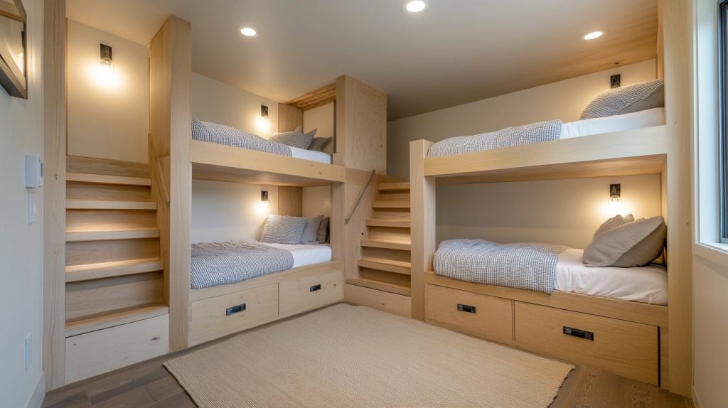 Corner Bunk Beds