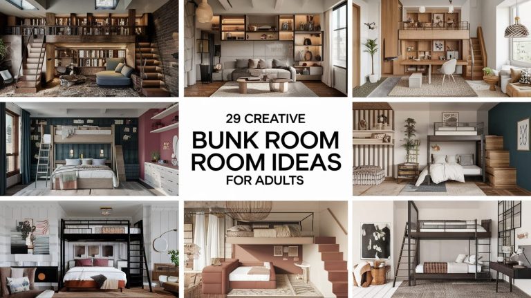 Creative Bunk Room Ideas for Adults