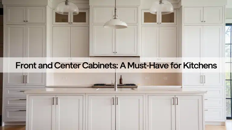 Front and Center Cabinets: A Must-Have for Kitchens