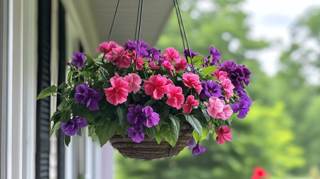 Fuchsia Cascade Pot