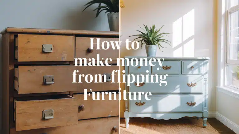 How to Make Money From Flipping Furniture