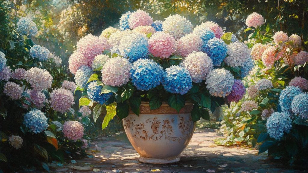 Hydrangea Mix Pot