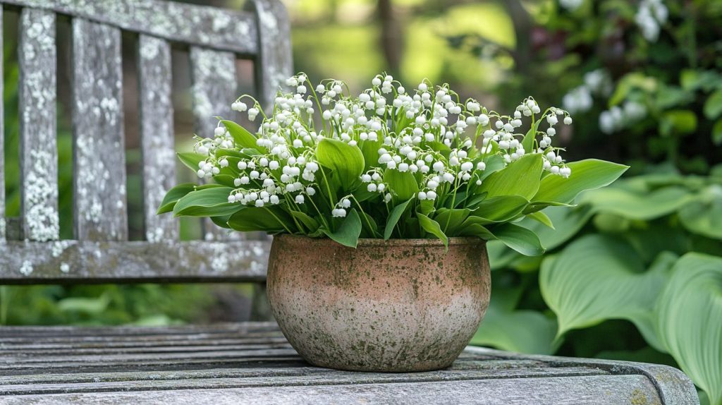 Lily Of The Valley Pot