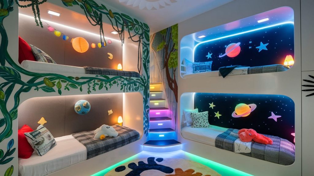 Themed Bunk Spaces