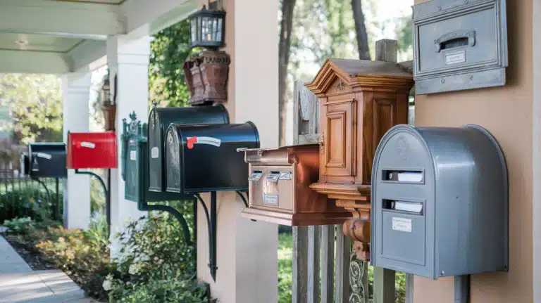 Wall-Mounted Mailboxes