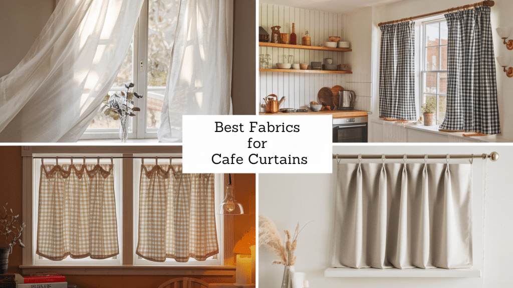 What are the Best Fabrics for Cafe Curtains?