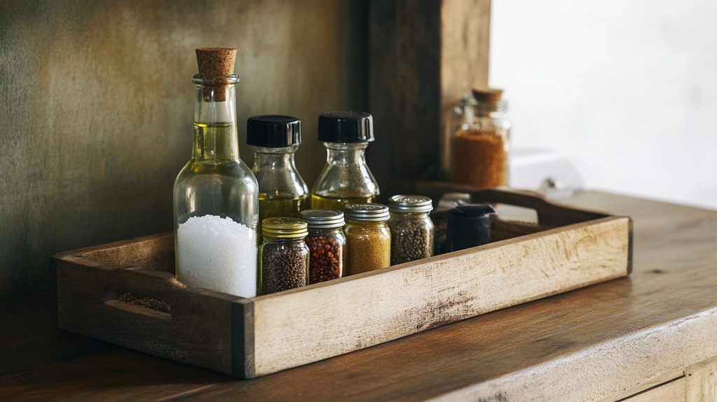 Wooden Tray for Essentials