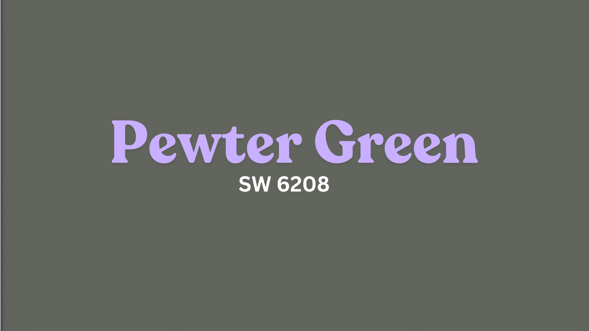 pewter green