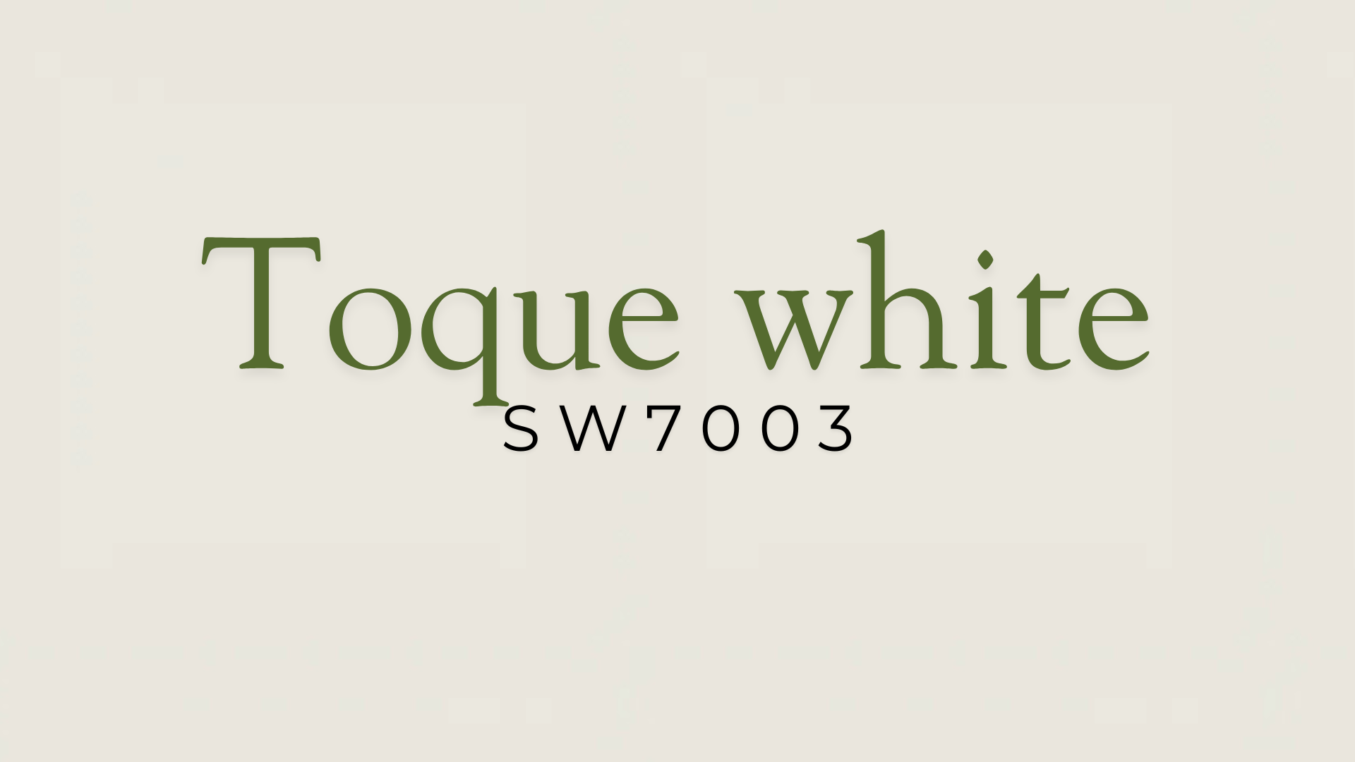 ransform Your Space with Toque White by Sherwin-Williams