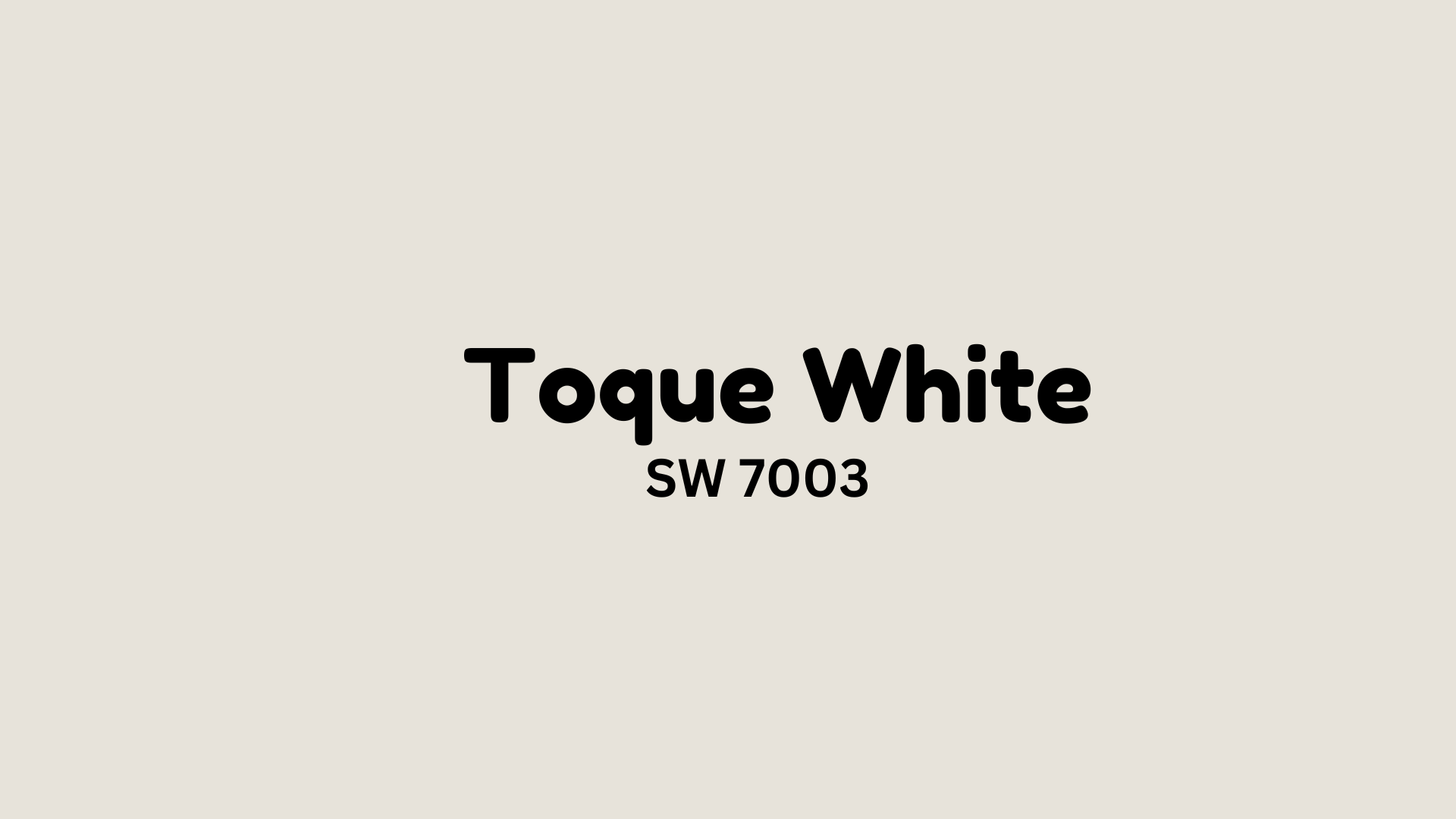 toque white