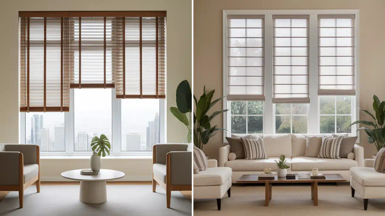 Blinds vs Shades