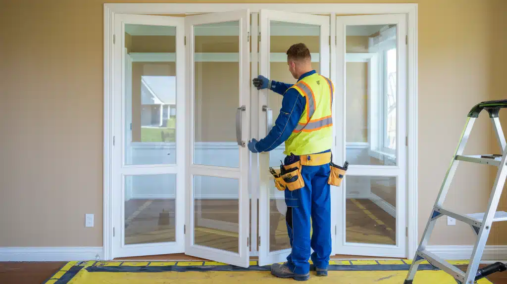 Installation of Bifold Door Handle