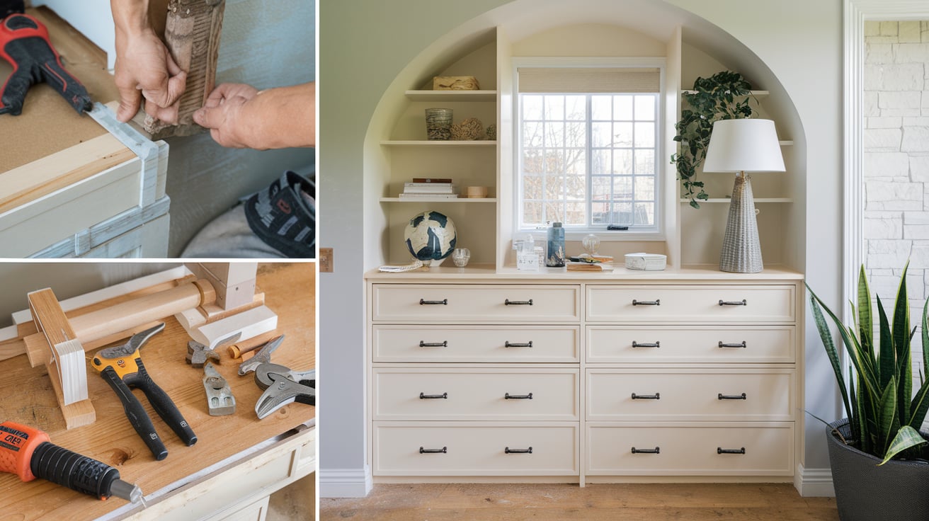 Step-by-Step Guide to Installing a Built-In Dresser