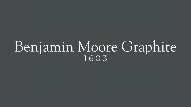 benjamin moore graphite