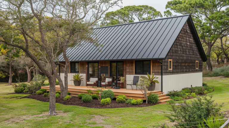 is a black metal roof a bad idea