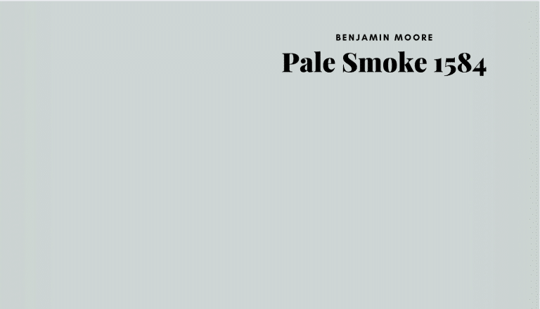 pale smoke benjamin moore