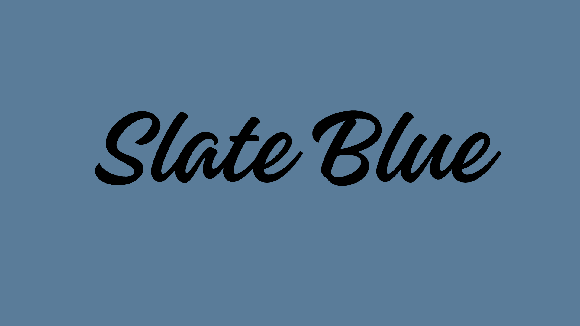 slate blue house