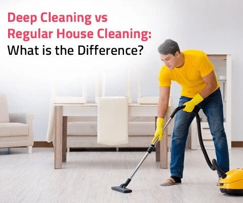 What’s the Difference Between a Deep Clean and a Regular Clean