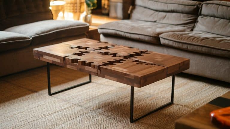Craft Your Own Puzzle Coffee Table: A Fun and Easy DIY Guide