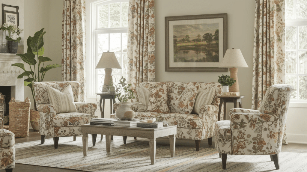 Floral Upholstery
