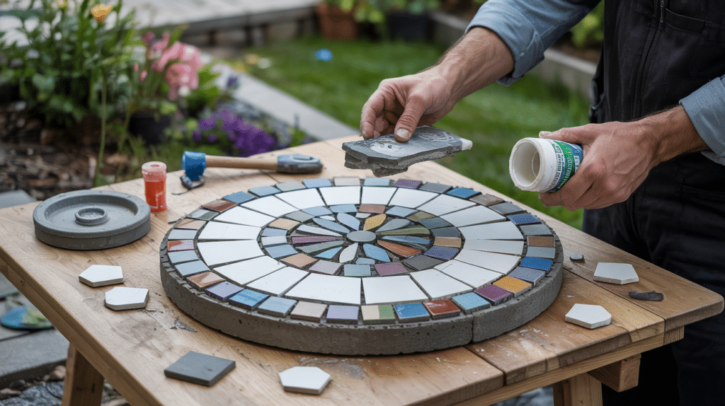 Tiling the Stepping Stone