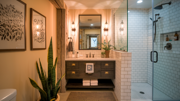 basement bathroom