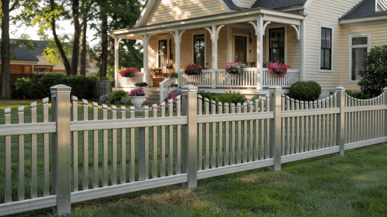how to install aluminum fence