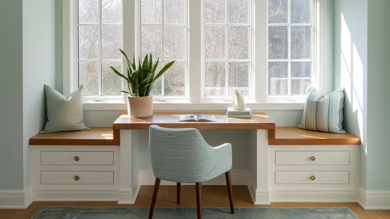 20 Space Saving Built-In Desk Ideas for Your Home