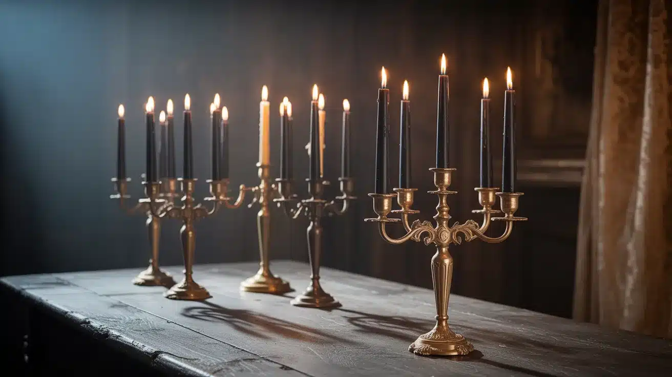 Aged_Brass_Candelabra_Collection