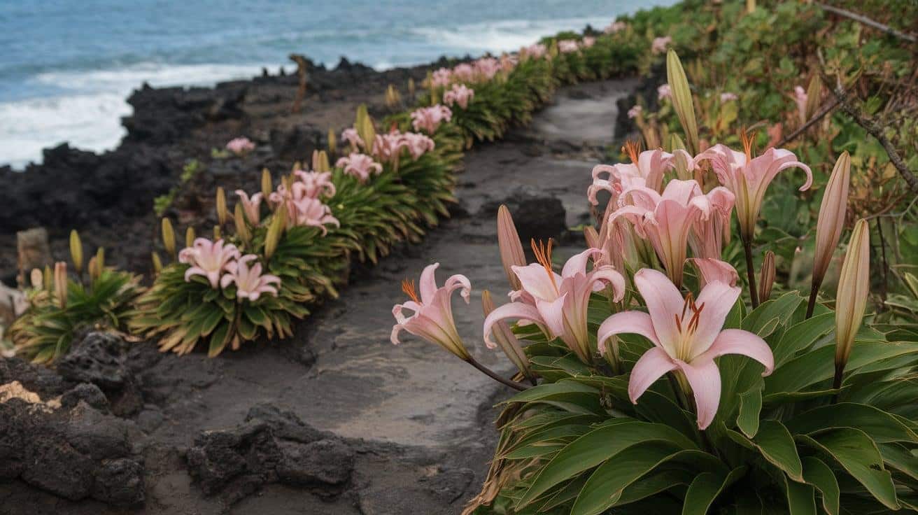 Beombuchaekkot_Crinum_Lily