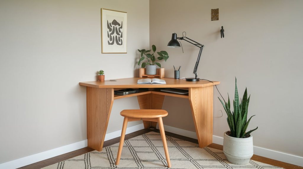 Compact Corner Desk