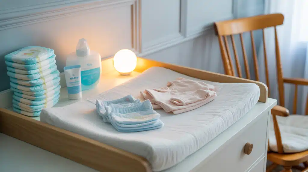 Create a Diaper Station
