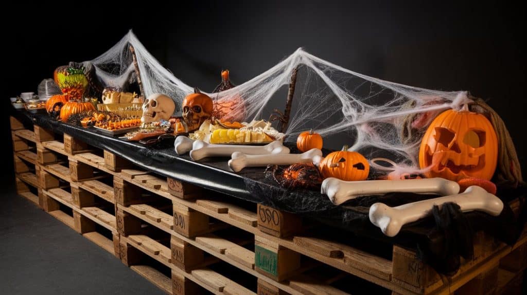 Creepy Buffet Table Frame
