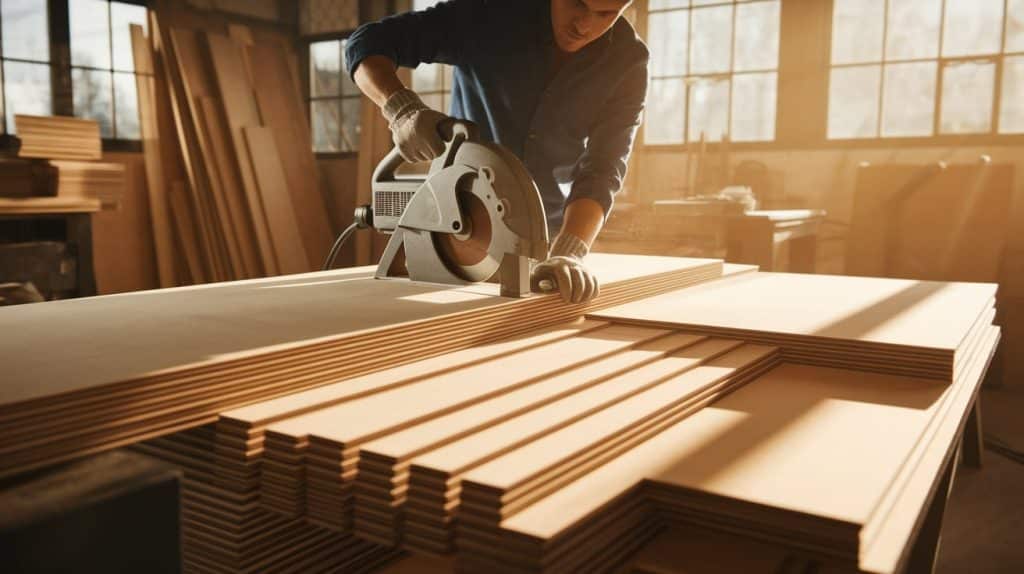 Cut Plywood Panels to Size