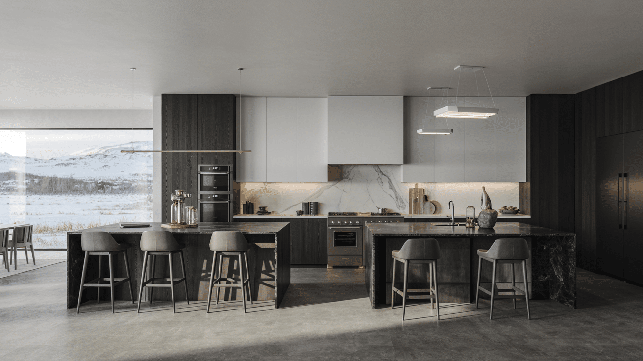 Double_kitchen_islands_for_function_and_flair
